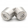 R&G Racing Stainless Bar Ends for the Husqvarna Vitpilen 401/Svartpilen 401 '20-'22 / KTM 390 Adventure '20-'22 / Honda PCX125 '21-'22 ETC R&G Racing Stainless Bar Ends for the Husqvarna Vitpilen 401/Svartpilen 401 '20-'22 / KTM 390 Adventure '20-'22 / Honda PCX125 '21-'22 ETC